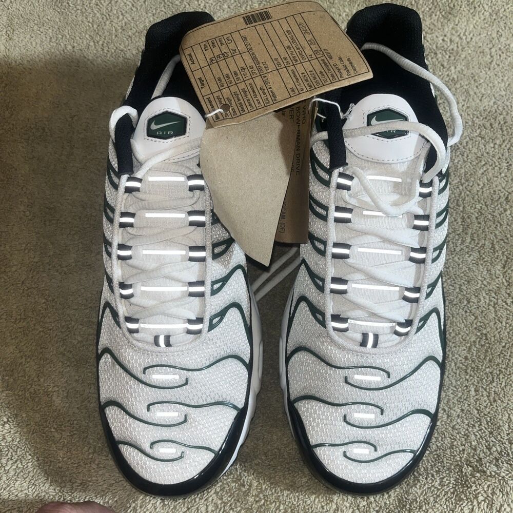 Size 9 Promo Sample Nike Air Max Plus Michigan State Green Dm0032